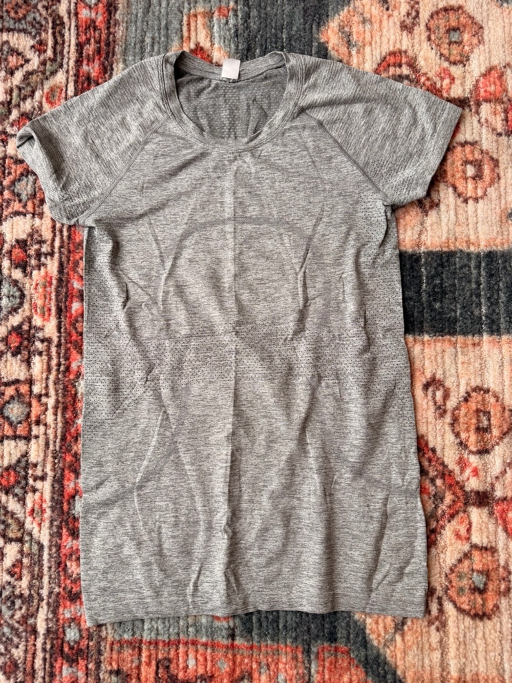 lululemon athletica Heather Gray Short-Sleeve Performance Tee